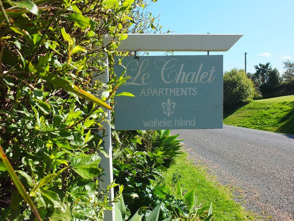Le Chalet Waiheke Apartments Ostend Exteriér fotografie